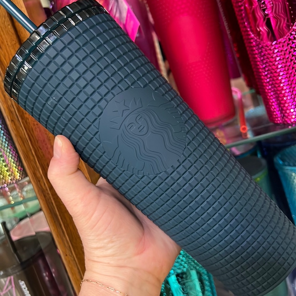 Teal blue Starbucks cup new w tags